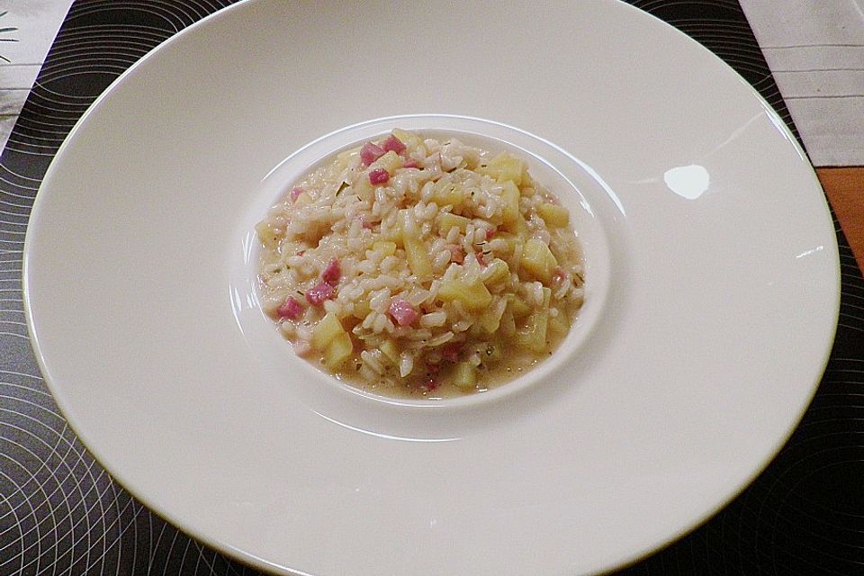 Risotto 'Bauern Art' mit Kartoffeln & Speck