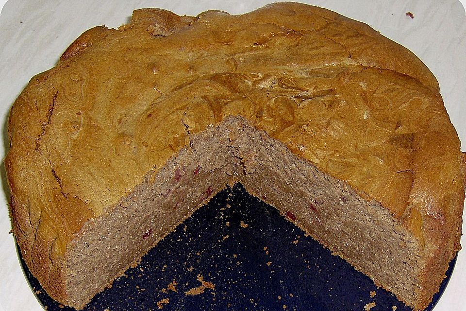 Quark - Erdnuss - Buchweizen Kuchen