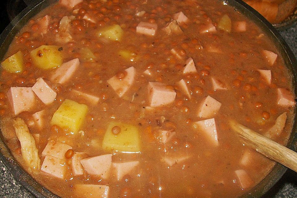 Linsensuppe