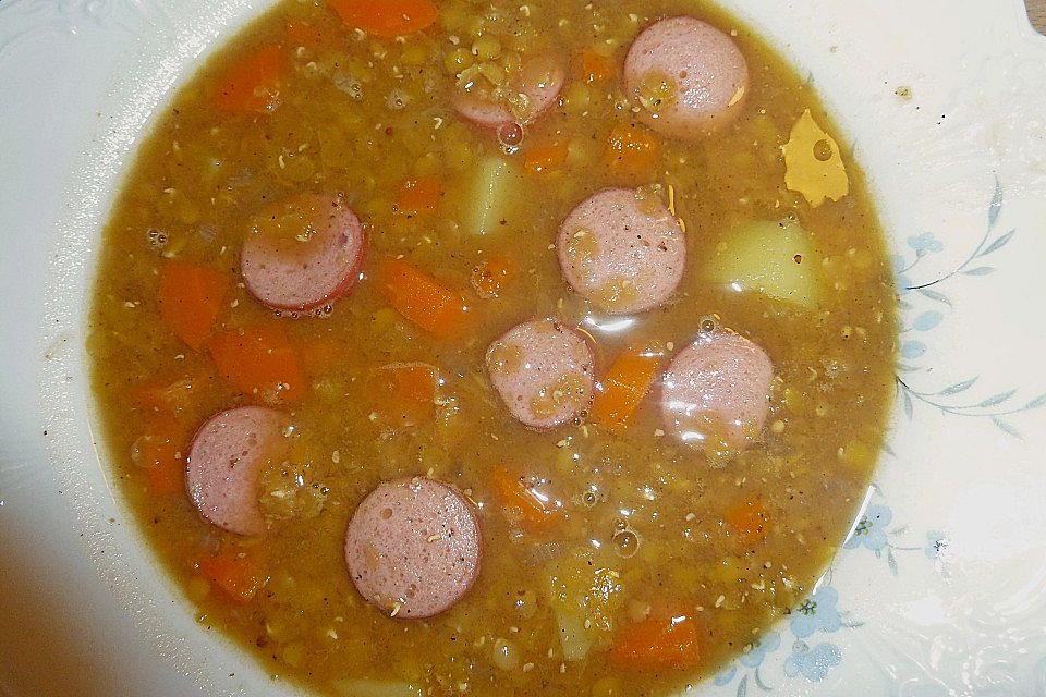 Linsensuppe