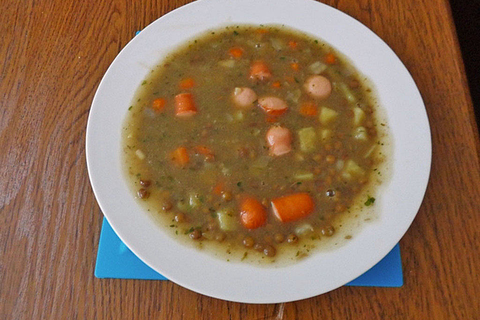 Linsensuppe