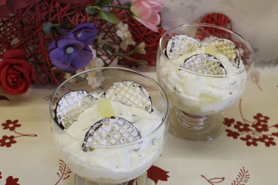 Schnelles und oberleckeres Schokokuss - Dessert