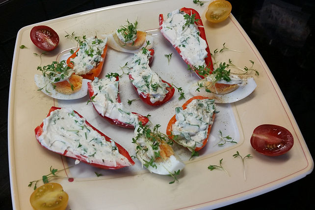 Frischkäseaufstrich fürs Büfett, vegetarisch von cinadana| Chefkoch Frischkäseaufstrich fürs Büfett, vegetarisch von cinadana| Chefkoch