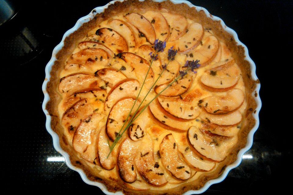 Apfel - Lavendel - Tarte