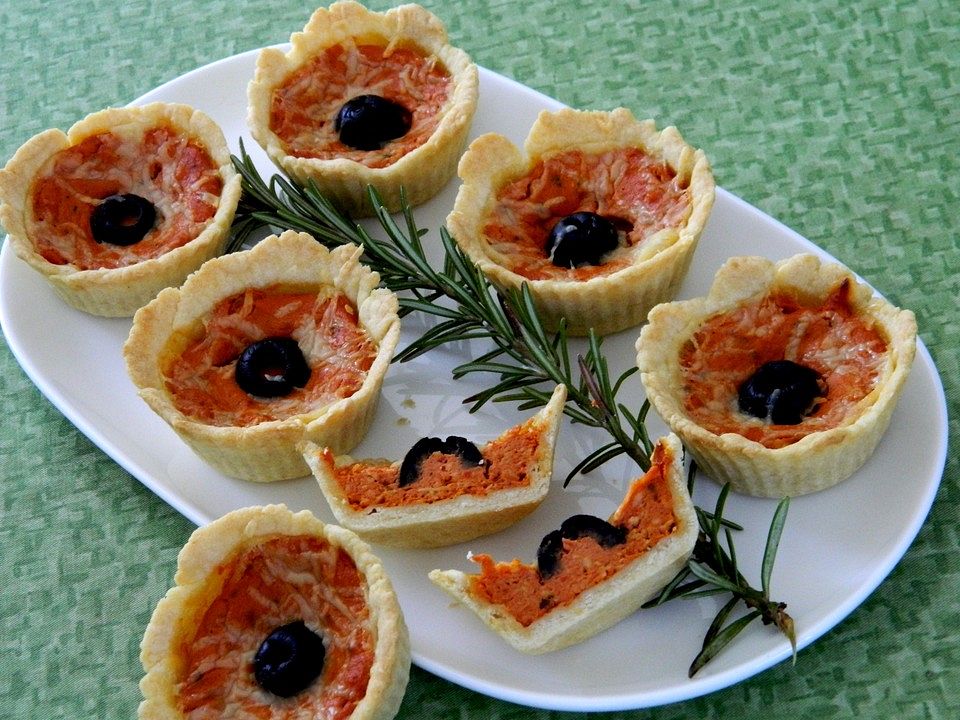 Tarteletts mit Tomatencremefüllung von imbieras| Chefkoch