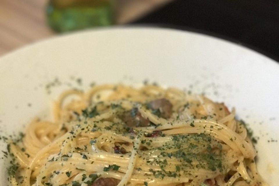 Salsiccia Carbonara all'italiamann