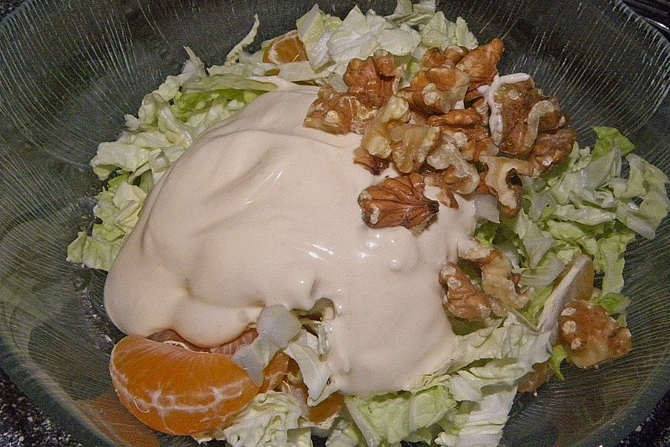 Chinakohlsalat mit Mandarinen