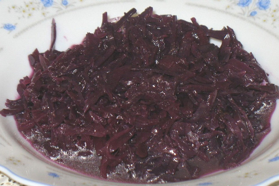 Apfelrotkohl