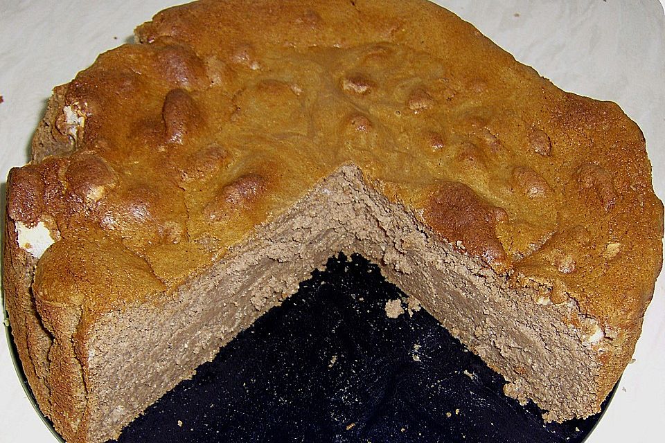 Quark - Kokos - Reis - Carob Kuchen