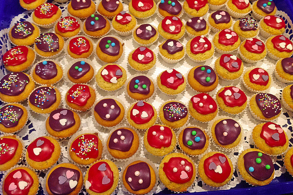 Bunte Mini - Muffins