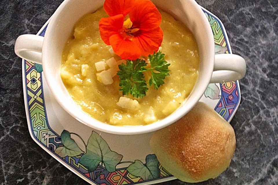 Sellerie - Apfelsuppe Sellerie - Apfelsuppe