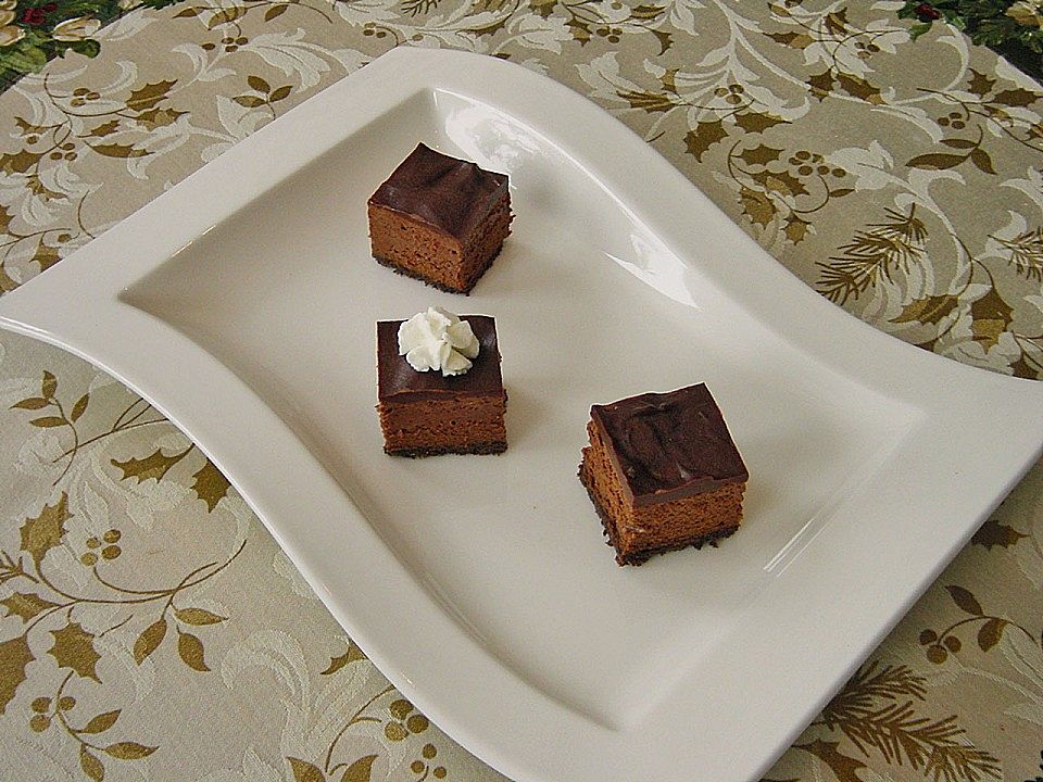 Schokoladen - Käsekuchen Würfel von Pumpkin-Pie | Chefkoch