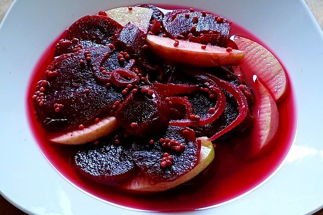 Eingelegte Rote Bete mit Äpfeln von vanzi7mon| Chefkoch