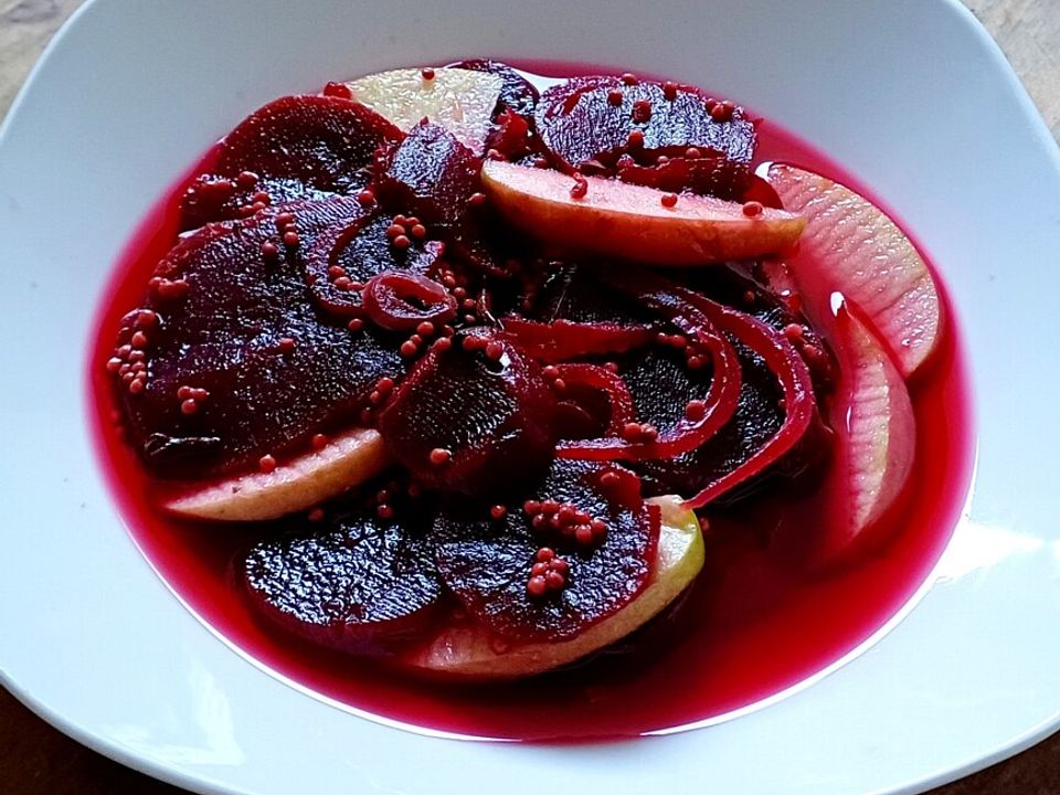Eingelegte Rote Bete mit Äpfeln von vanzi7mon| Chefkoch