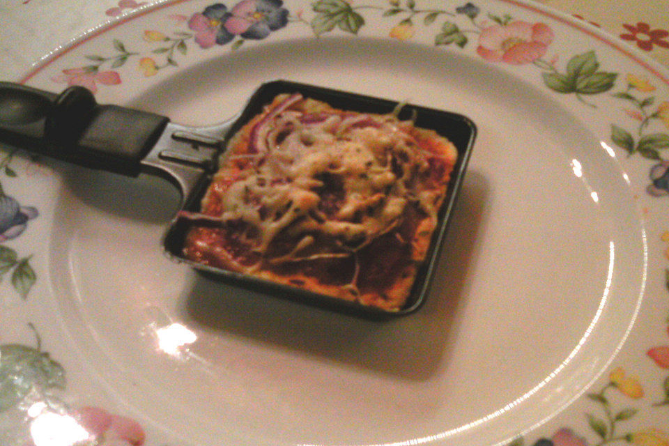 Pizza-Raclette