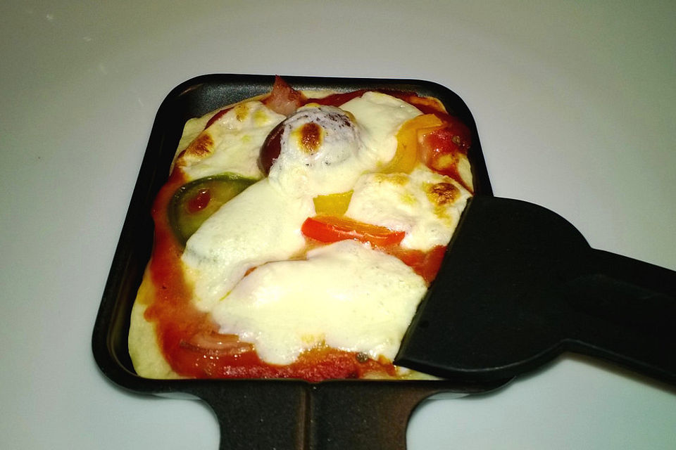 Pizza-Raclette