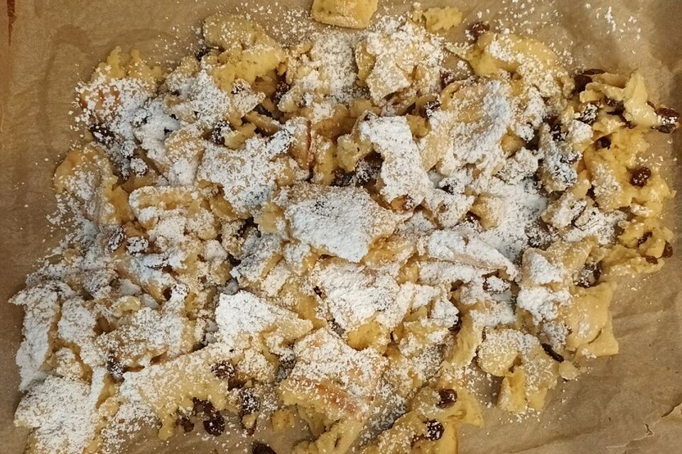 Bens Kaiserschmarren aus dem Backofen