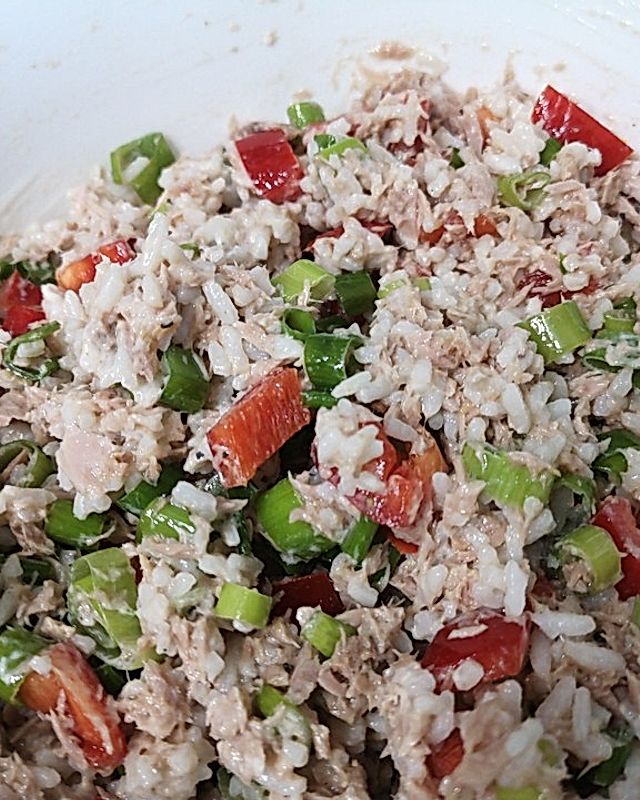 Thunfisch - Reis Salat