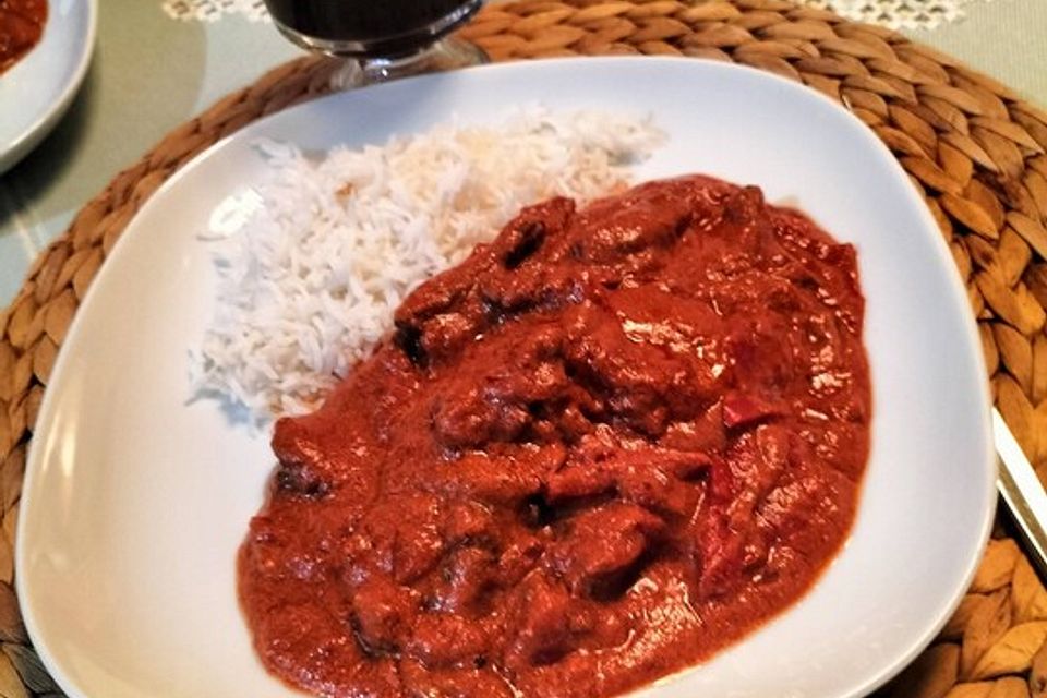 Rindfleisch - Geschnetzeltes mit Paprika