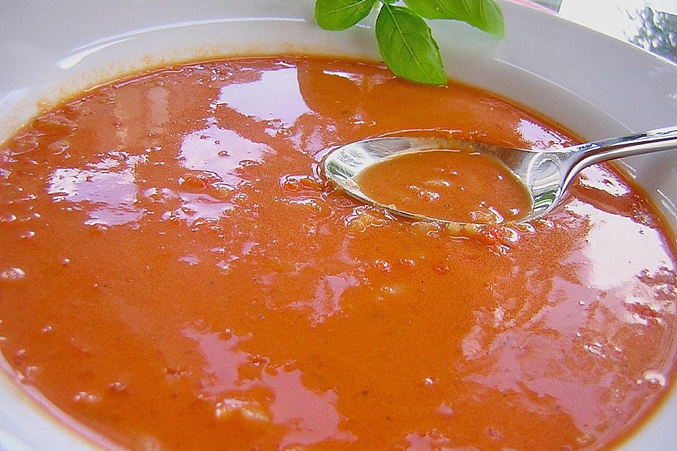 Tomatensuppe mit Reis Tomatensuppe mit Reis