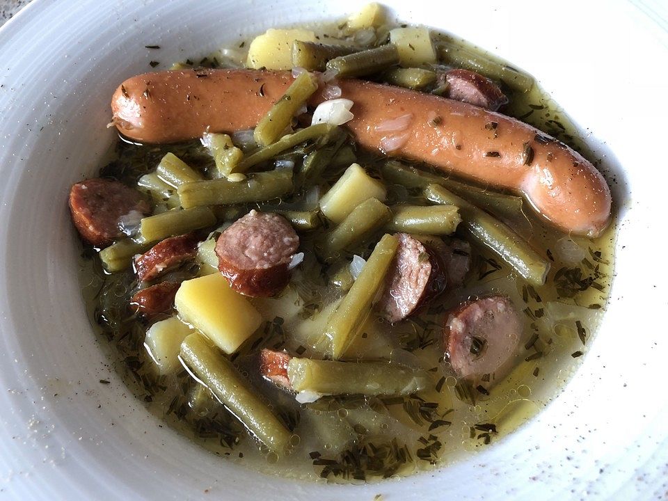 Frische grüne Bohnensuppe von dieKLEENE82| Chefkoch