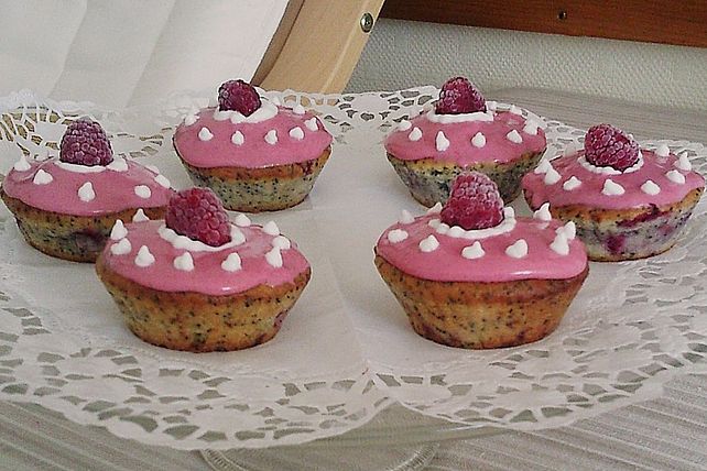 Mohn - Himbeer - Muffins von schokochipcookie| Chefkoch