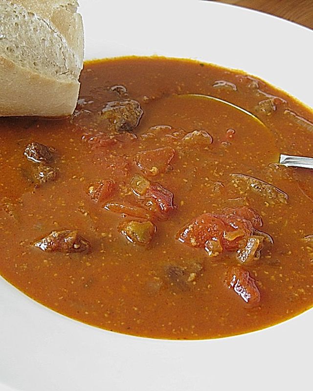 Holländische Tomaten - Gulasch - Suppe