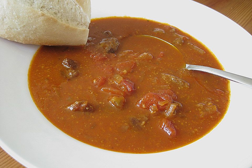 Holländische Tomaten - Gulasch - Suppe