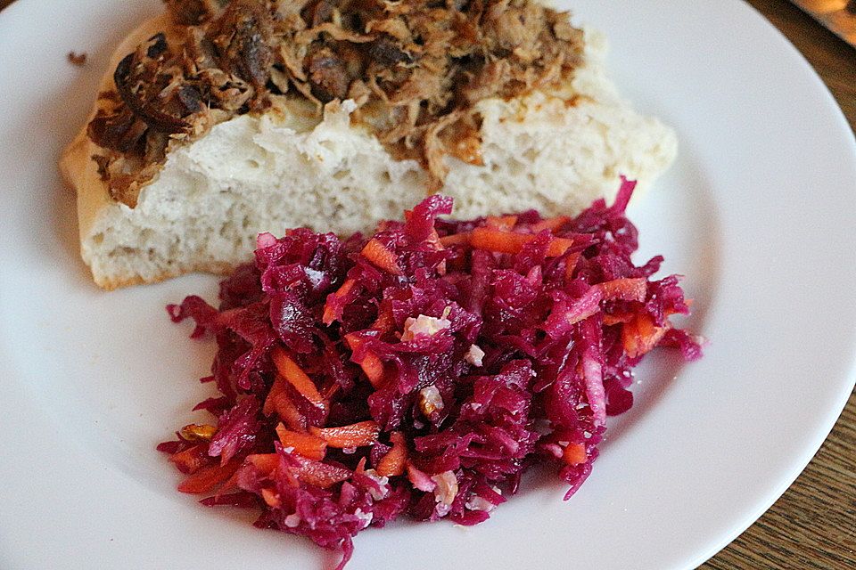 Apfel - Sauerkraut - Salat