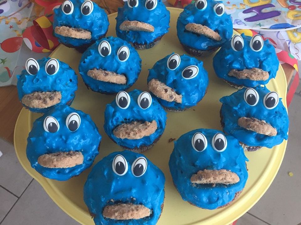 Blaue Monster Muffins Von Kathybvb Chefkoch