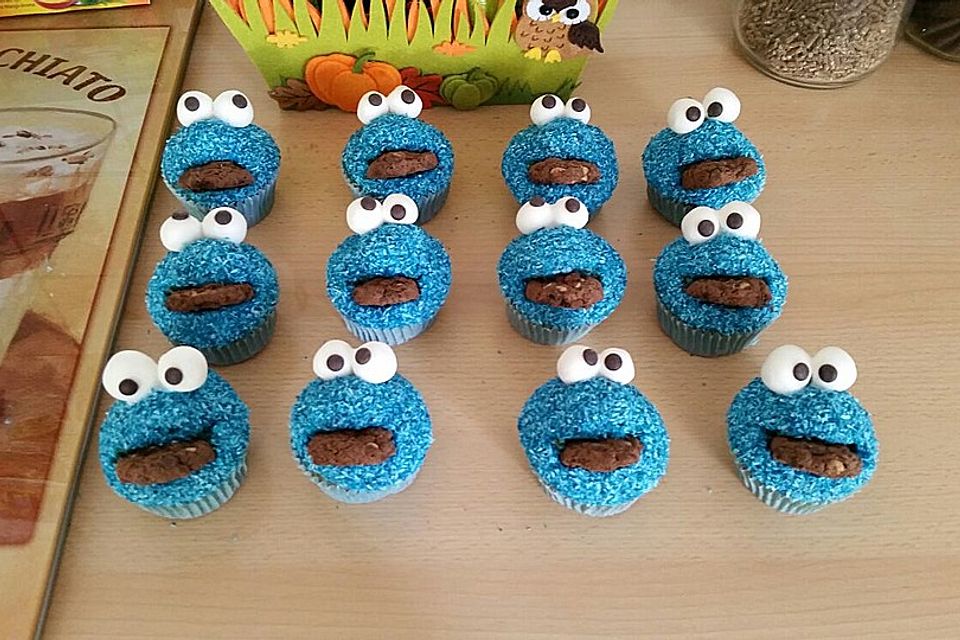 Blaue Monster Muffins