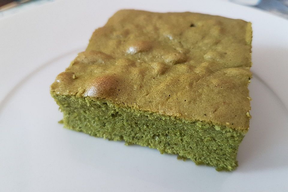 Grüner Tee Kuchen