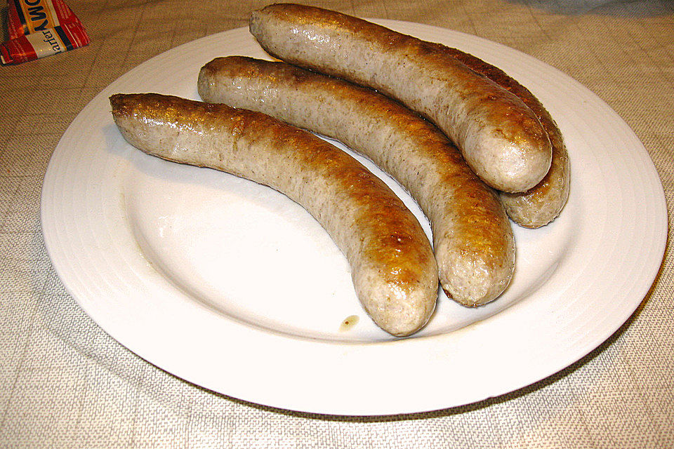 Bauernbratwurst - grobe Bratwurst