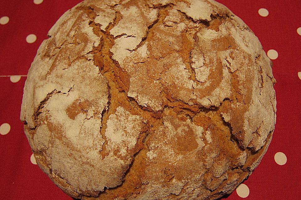 Bauernbrot aus dem Topf