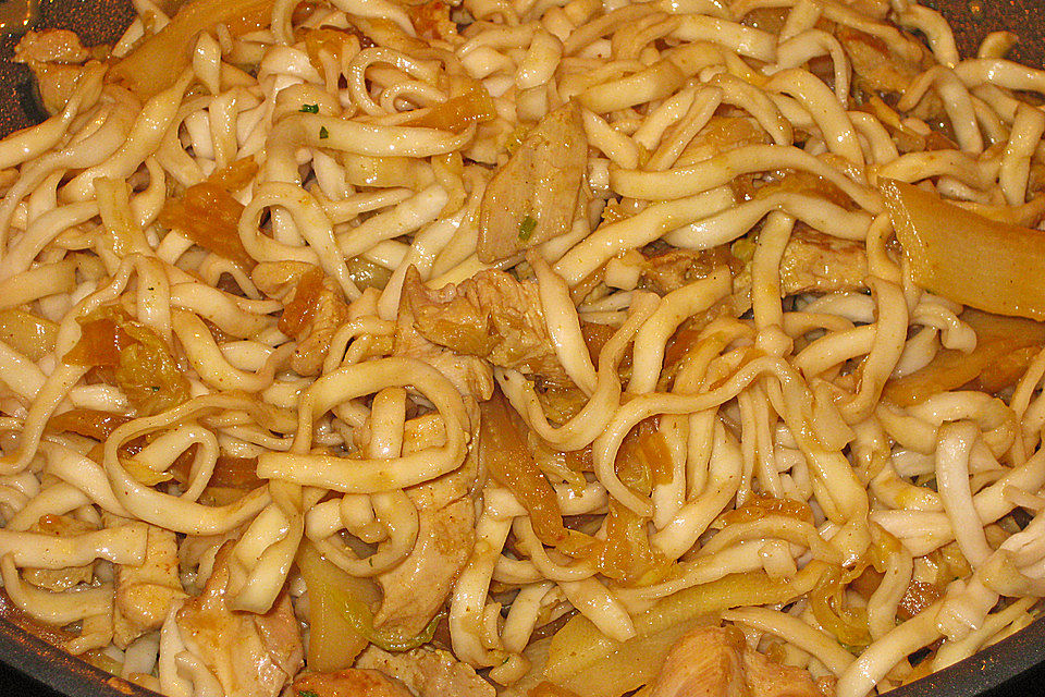Puten - Chinakohl - Pfanne Puten - Chinakohl - Pfanne