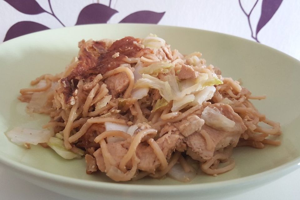 Puten - Chinakohl - Pfanne Puten - Chinakohl - Pfanne