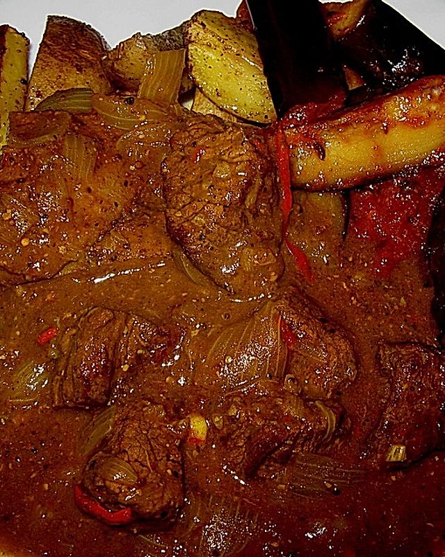 Südindisches Rindfleisch - Vindaloo