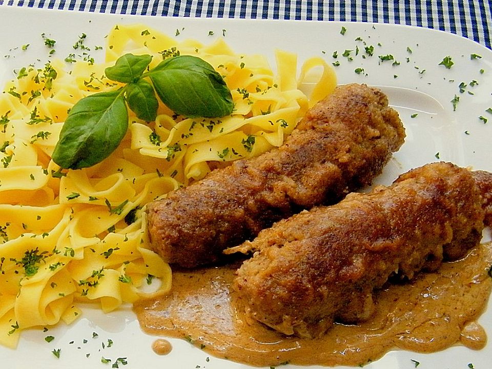 Rindfleischröllchen mit Parmaschinken und Basilikum von falfala| Chefkoch