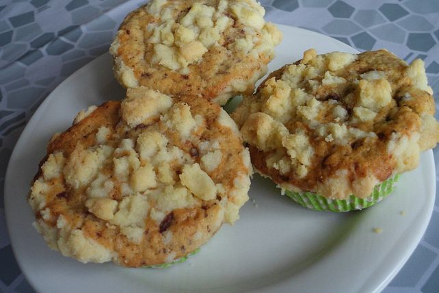 Schoko - Nuss - Muffins mit Streuseln von Rocky73| Chefkoch
