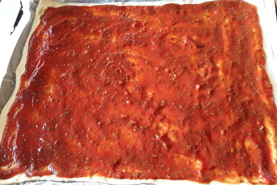 Tomatensauce für Pizza