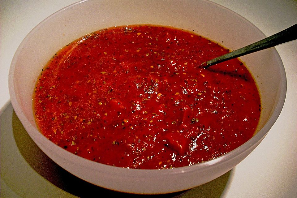 Tomatensauce für Pizza