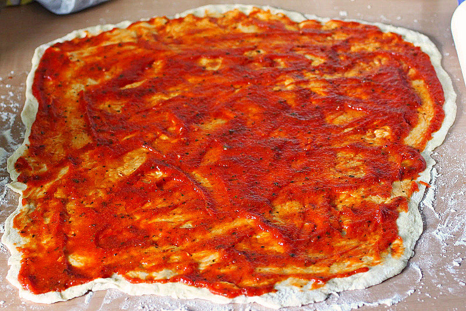 Tomatensauce für Pizza