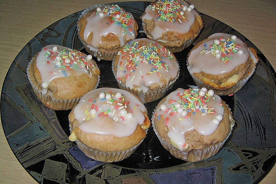 Floris Lieblingsnougatmuffins mit weißer Schoki