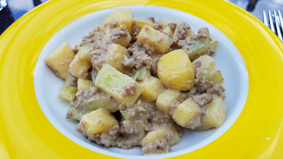 Gurken - Hackfleisch - Topf von binesum Gurken - Hackfleisch - Topf von binesum