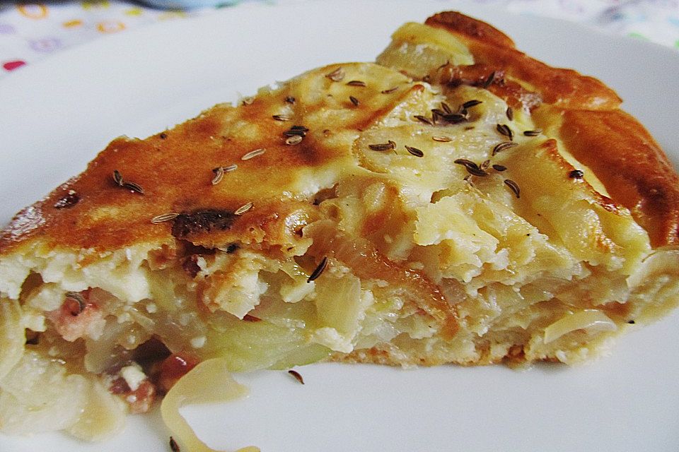 Zwiebelkuchen nach Omas Rezept