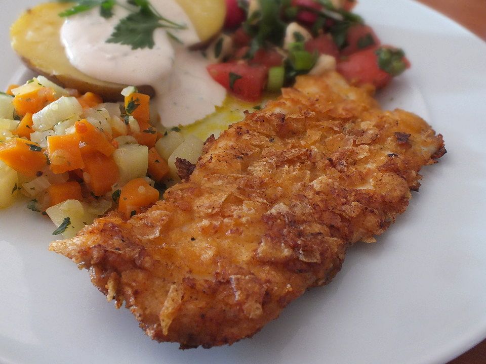 Minischnitzel mit Paprikachips - Panade von kleine-biene| Chefkoch