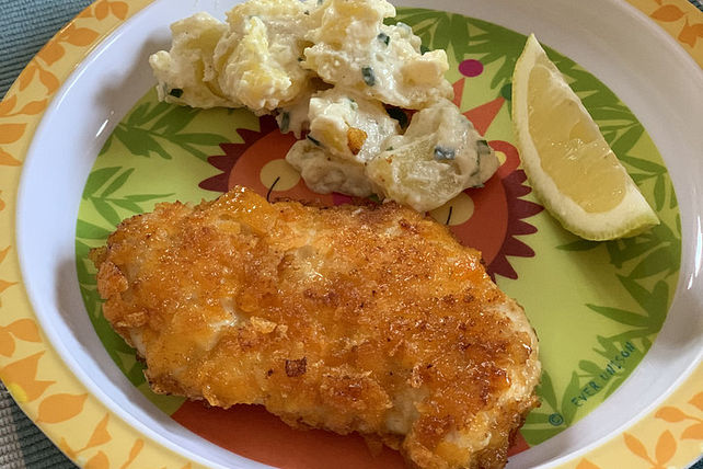 Minischnitzel mit Paprikachips - Panade von kleine-biene| Chefkoch