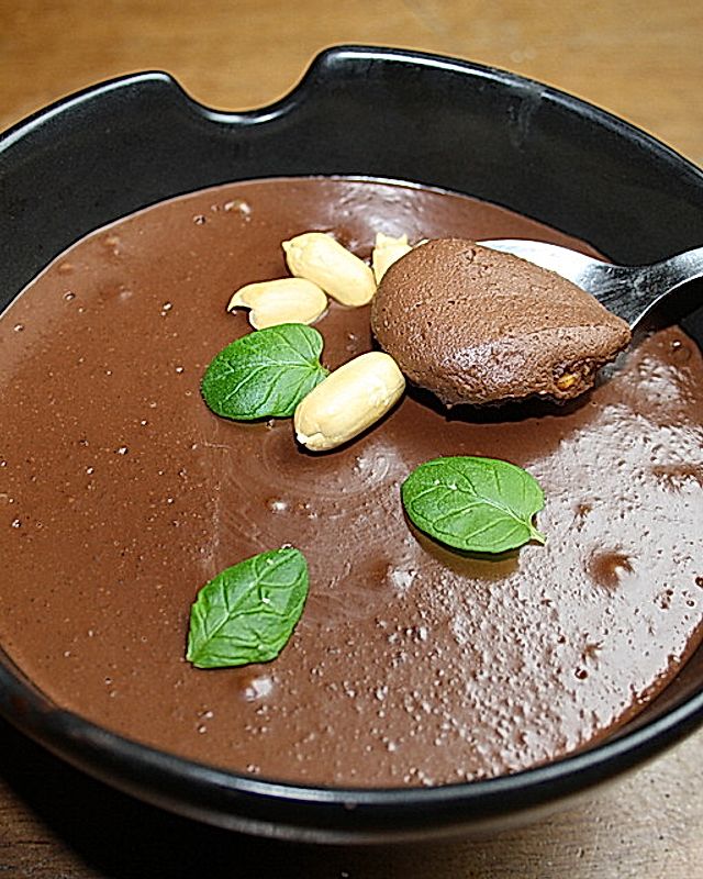 Schokoladen - Erdnussbutter - Tofu - Pudding