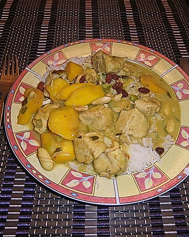 Curry - Mango Hähnchen