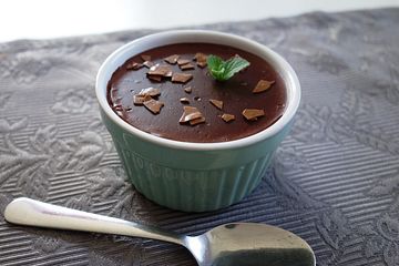 Schokoladenpudding selbst gemacht